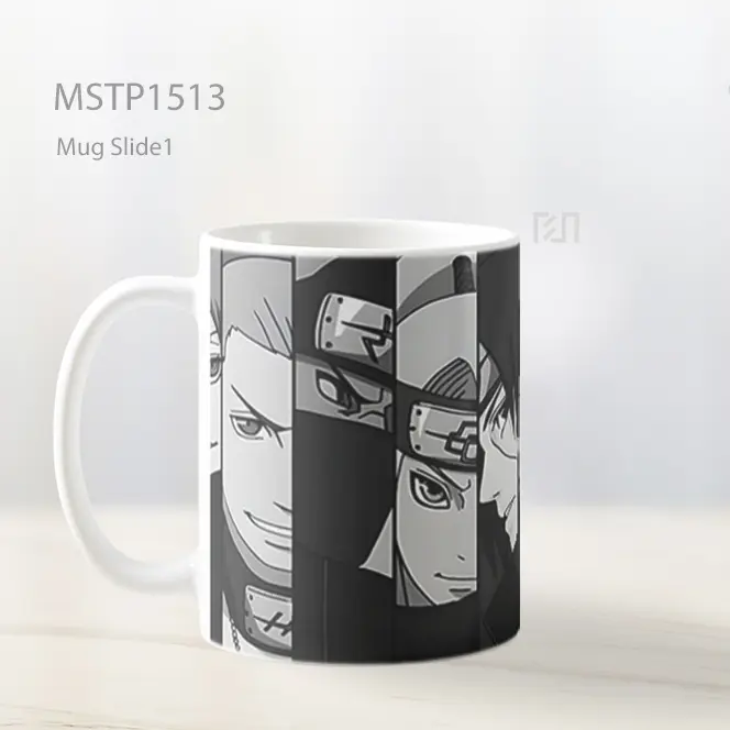 Karakter Naruto Hitam Putih Mug MSTP1513 - All-side / Desain
