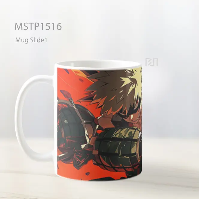 Katsuki Bakugo My Hero Academia Mug MSTP1516 - All-side / Desain
