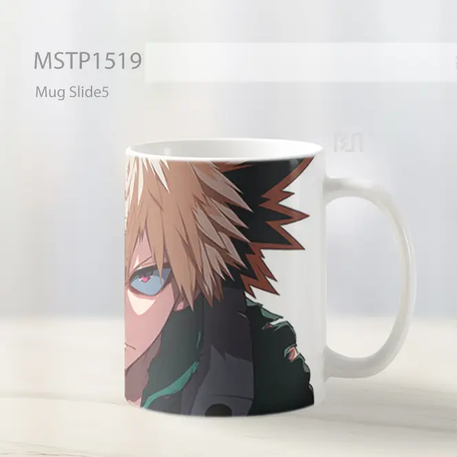 Katsuki Bakugo Tatapan Intens Hero Academia Mug MSTP1519 - All-side / Desain