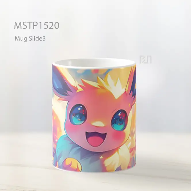 Kawaii Eevee Pokemon Mug MSTP1520 - All-side / Desain