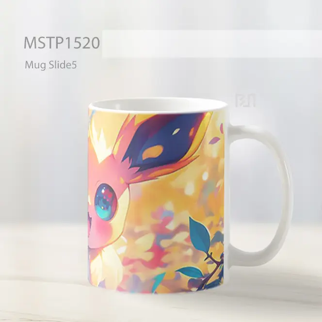 Kawaii Eevee Pokemon Mug MSTP1520 - All-side / Desain