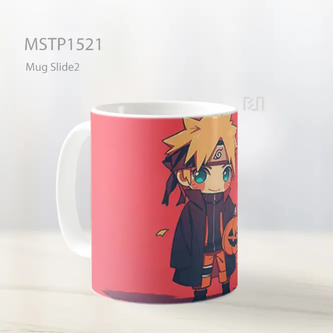 Kawaii Naruto Halloween Mug MSTP1521 - All-side / Desain