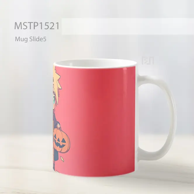 Kawaii Naruto Halloween Mug MSTP1521 - All-side / Desain