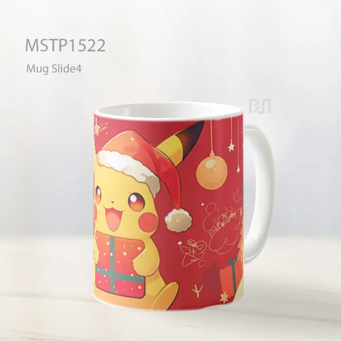 Kawaii Pikachu Hadiah Natal Mug MSTP1522