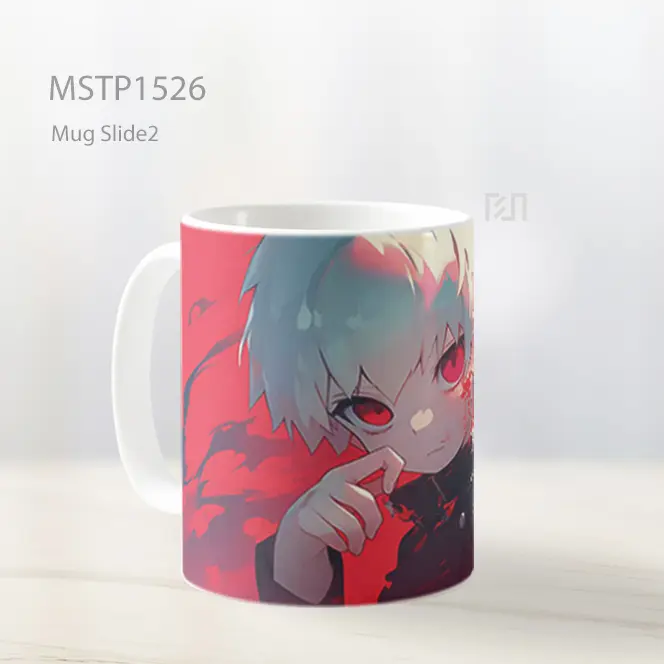 Ken Kaneki Chibi Tokyo Ghoul Mug MSTP1526 - All-side / Desain