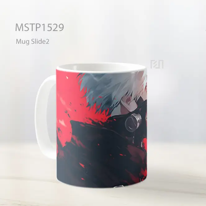 Ken Kaneki Red Mask Anime Mug MSTP1529 - All-side / Desain