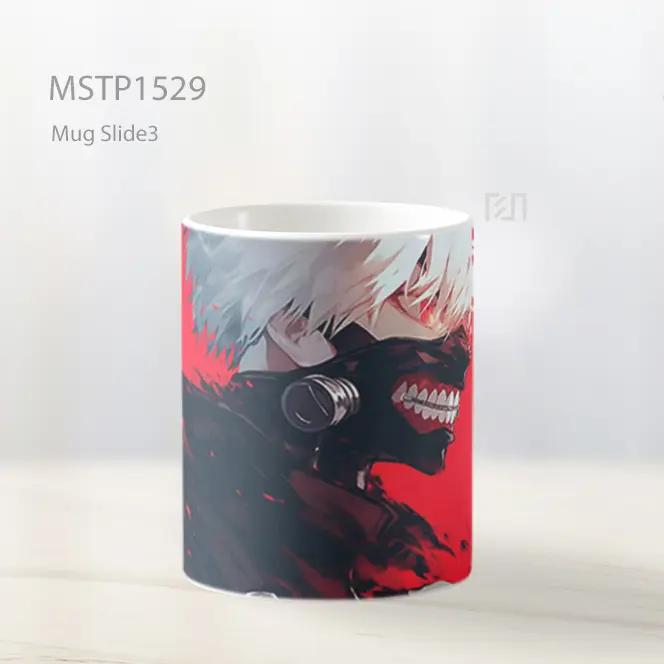Ken Kaneki Red Mask Anime Mug MSTP1529 - All-side / Desain
