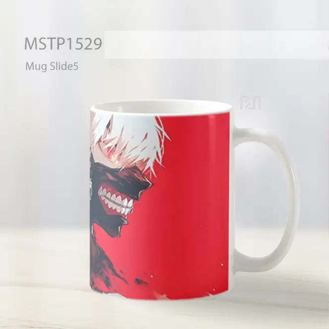 Ken Kaneki Red Mask Anime Mug MSTP1529 - All-side / Desain