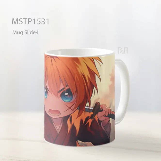 Kenshin Himura Chibi Rurouni Kenshin Mug MSTP1531