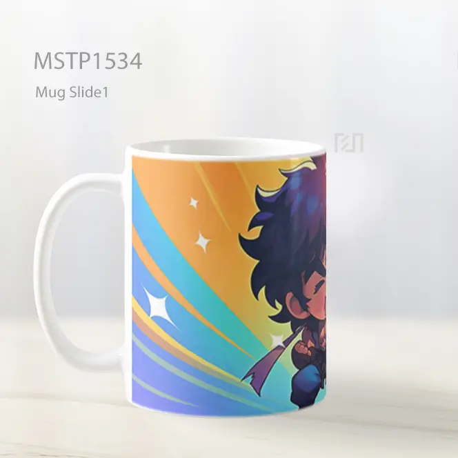 Kenshiro Chibi Fist Of The North Star Mug MSTP1534 - All-side / Desain