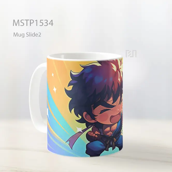 Kenshiro Chibi Fist Of The North Star Mug MSTP1534 - All-side / Desain