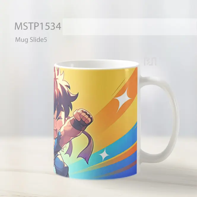 Kenshiro Chibi Fist Of The North Star Mug MSTP1534 - All-side / Desain