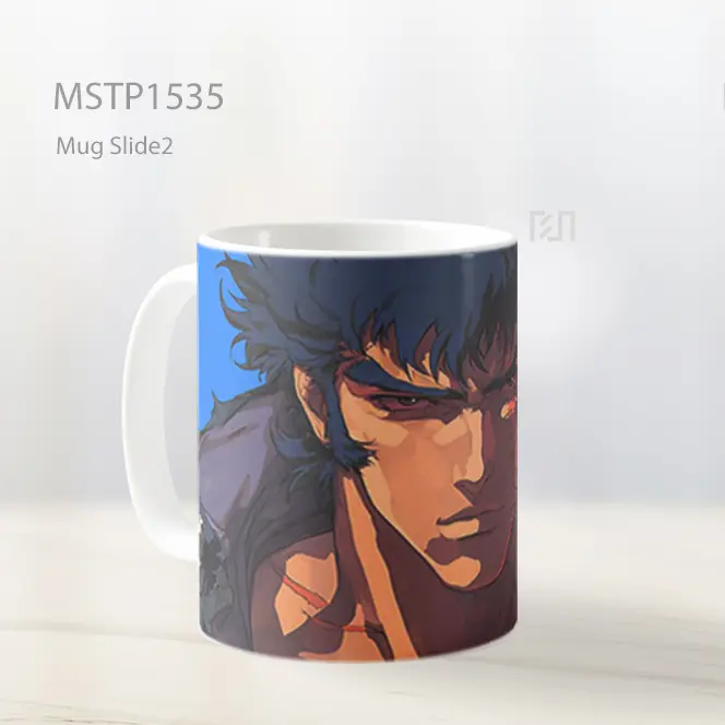 Kenshiro Legenda Fist Of The North Star Mug MSTP1535 - All-side / Desain