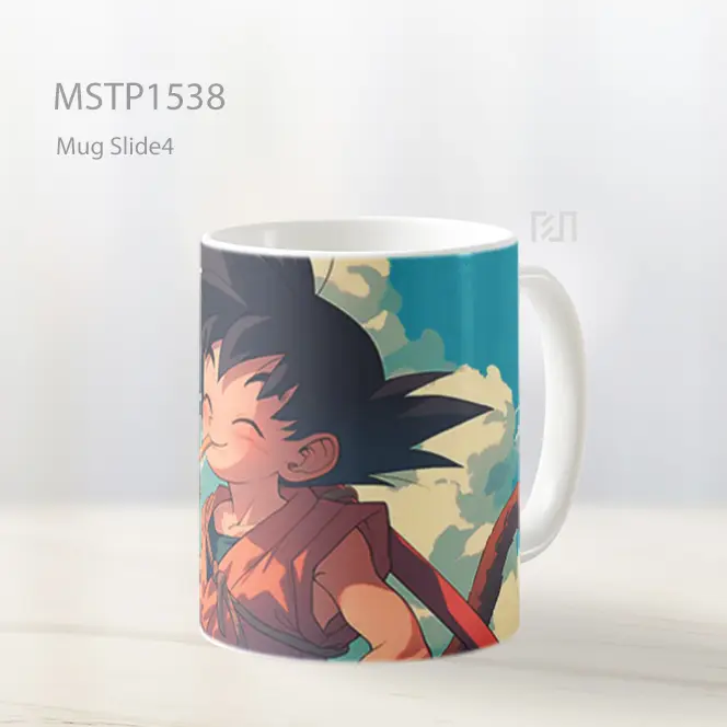 Kid Goku Minum Boba Mug MSTP1538