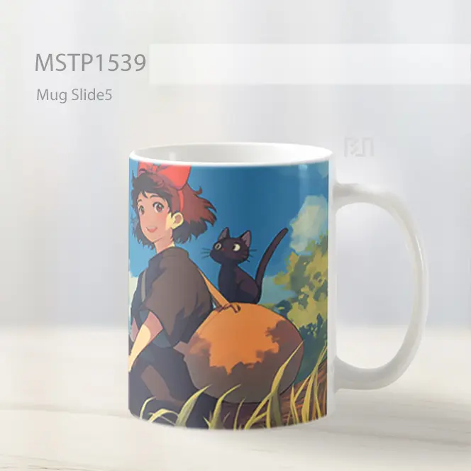 Kiki Delivery Service Gaya Seni Mug MSTP1539 - All-side / Desain
