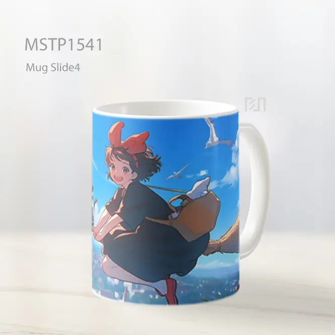 Kiki Layanan Pengiriman Adegan Terbang Mug MSTP1541