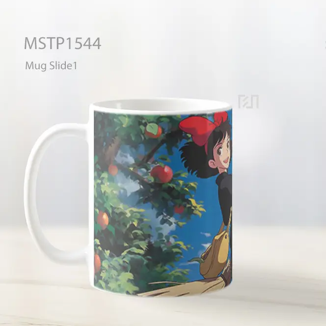 Kikis Delivery Service Witch Broom Mug MSTP1544 - All-side / Desain