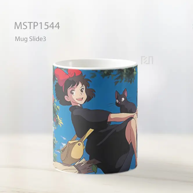 Kikis Delivery Service Witch Broom Mug MSTP1544 - All-side / Desain