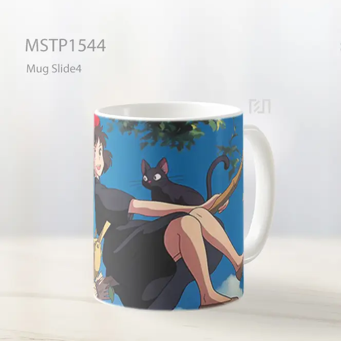 Kikis Delivery Service Witch Broom Mug MSTP1544