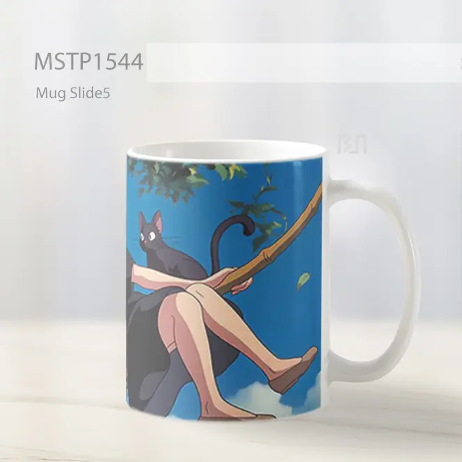 Kikis Delivery Service Witch Broom Mug MSTP1544 - All-side / Desain