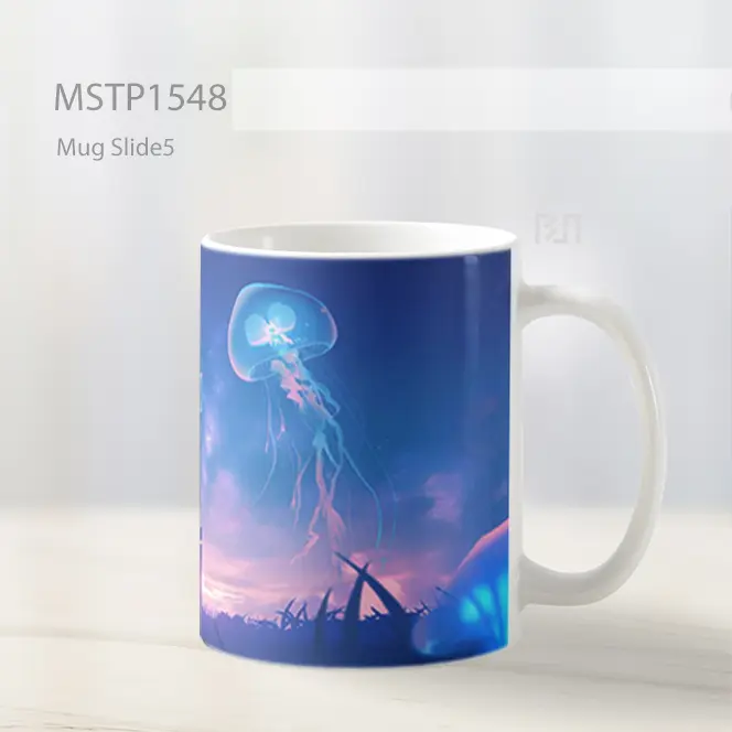Killua Fantasi Ubur Ubur Malam Mug MSTP1548 - All-side / Desain