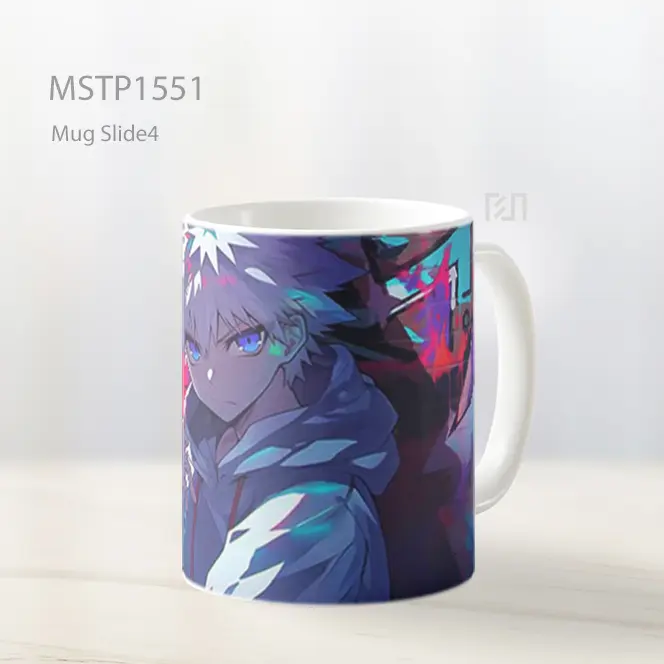 Killua Mata Biru Tatapan Mug MSTP1551