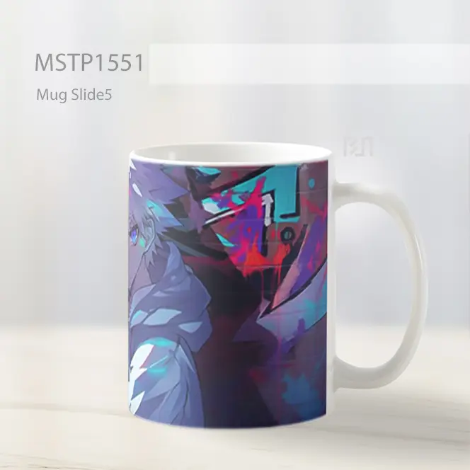 Killua Mata Biru Tatapan Mug MSTP1551 - All-side / Desain