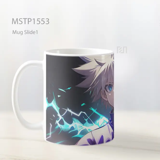 Killua Zoldyck Aura Listrik Mug MSTP1553 - All-side / Desain