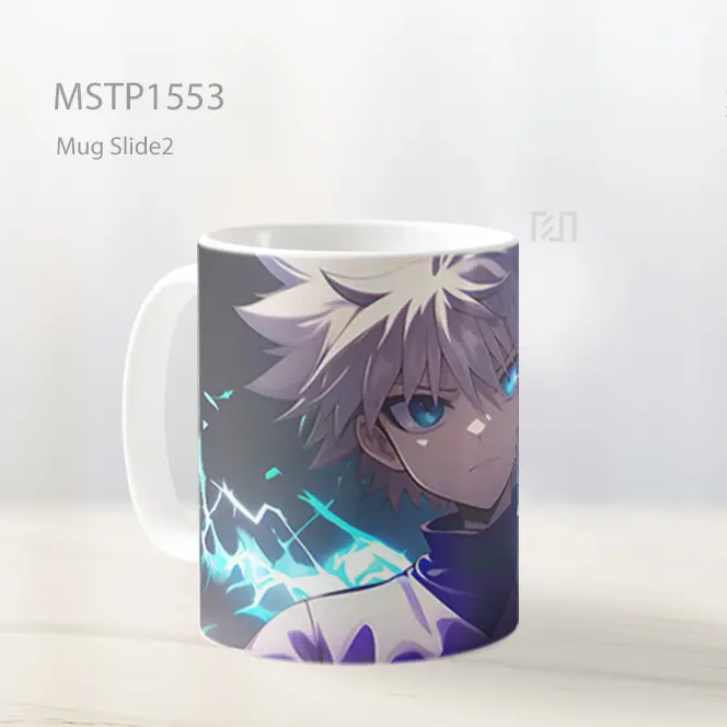 Killua Zoldyck Aura Listrik Mug MSTP1553 - All-side / Desain