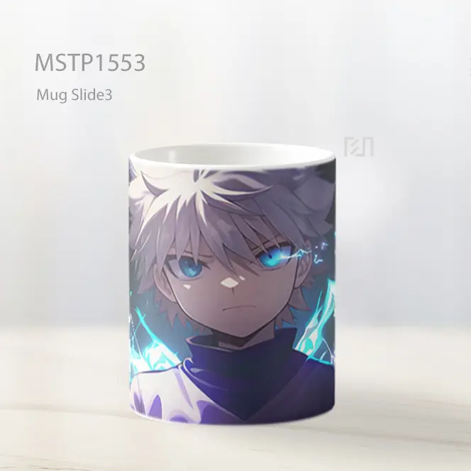 Killua Zoldyck Aura Listrik Mug MSTP1553 - All-side / Desain