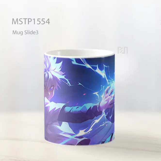 Killua Zoldyck Dengan Aura Nen Mug MSTP1554 - All-side / Desain