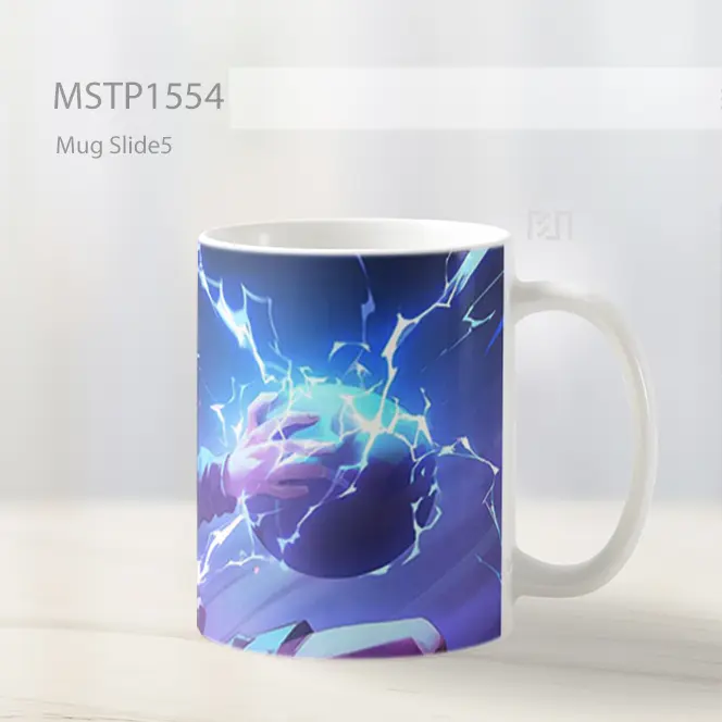 Killua Zoldyck Dengan Aura Nen Mug MSTP1554 - All-side / Desain