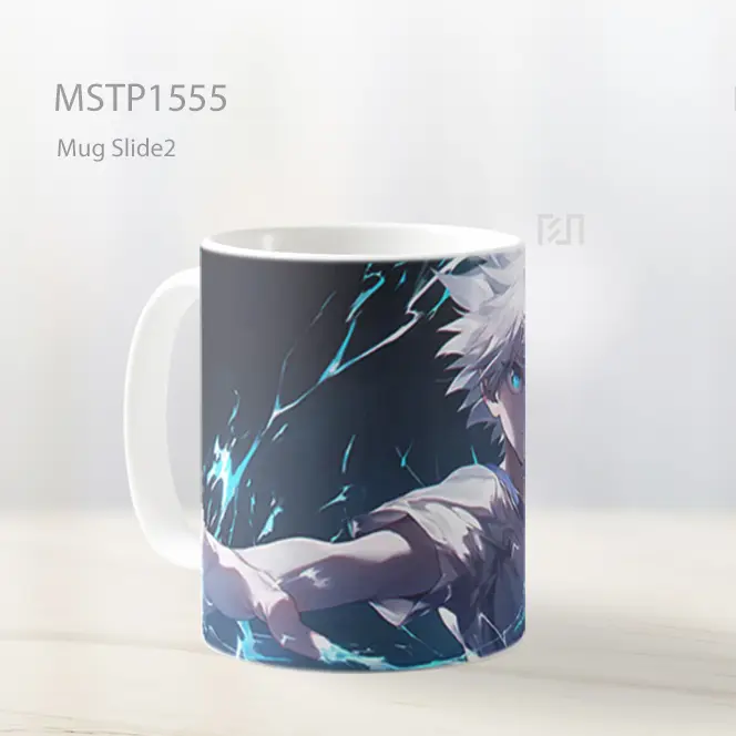 Killua Zoldyck Electric Aura Attack Mug MSTP1555 - All-side / Desain