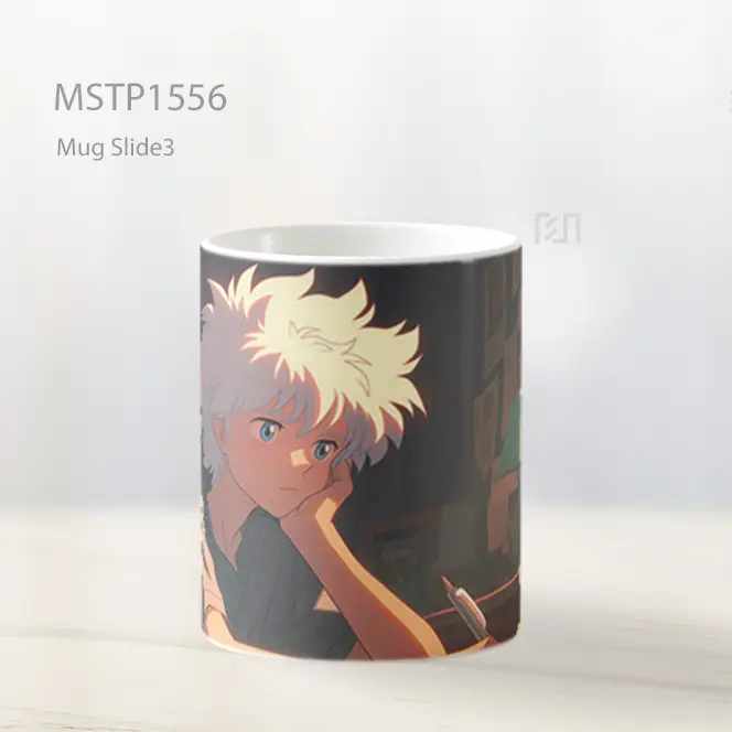 Killua Zoldyck Gaya Seni Belajar Mug MSTP1556 - All-side / Desain