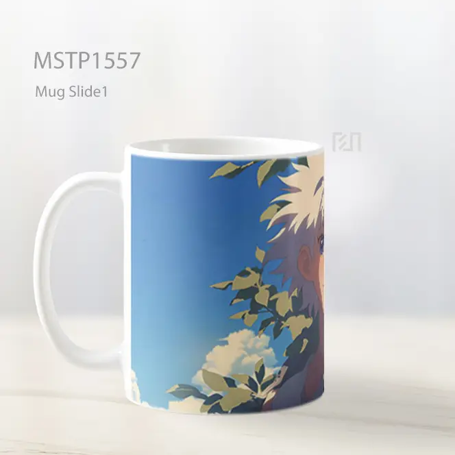 Killua Zoldyck Gaya Seni Mug MSTP1557 - All-side / Desain
