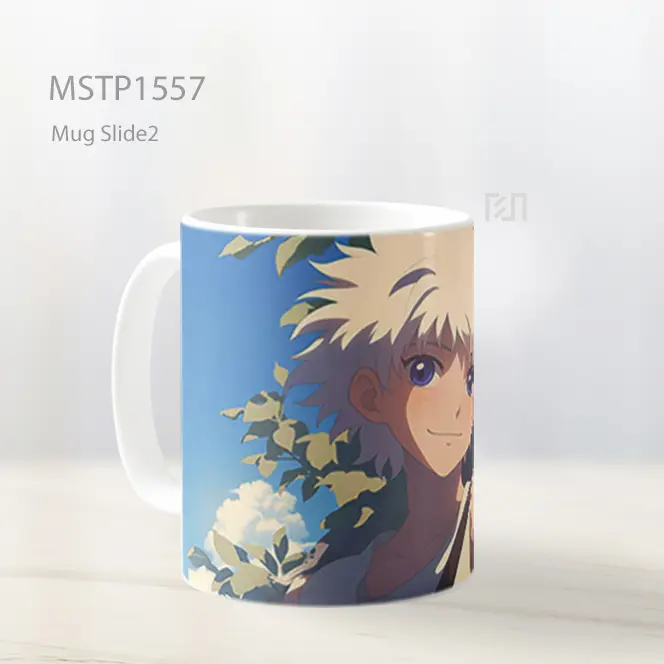 Killua Zoldyck Gaya Seni Mug MSTP1557 - All-side / Desain