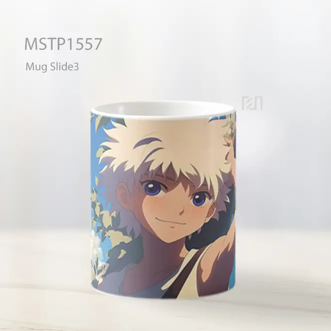 Killua Zoldyck Gaya Seni Mug MSTP1557 - All-side / Desain