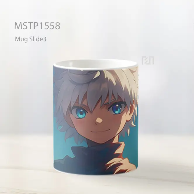 Killua Zoldyck Gaya Seni Mug MSTP1558 - All-side / Desain