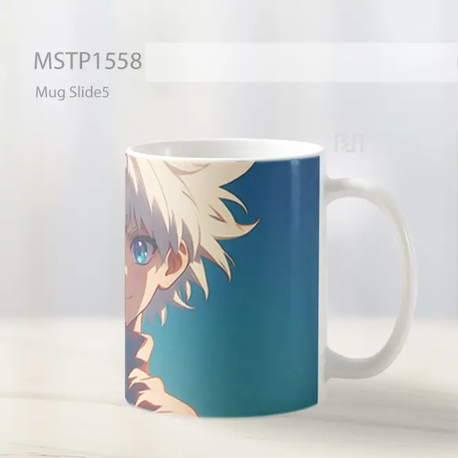 Killua Zoldyck Gaya Seni Mug MSTP1558 - All-side / Desain