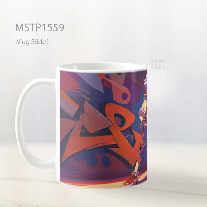 Killua Zoldyck Graffiti Style Mug MSTP1559 - All-side / Desain