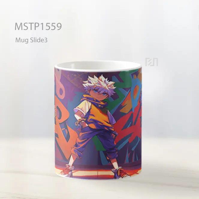 Killua Zoldyck Graffiti Style Mug MSTP1559 - All-side / Desain