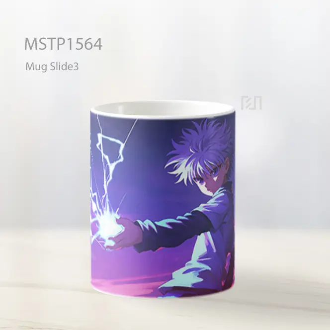 Killua Zoldyck Memukau Mug MSTP1564 - All-side / Desain