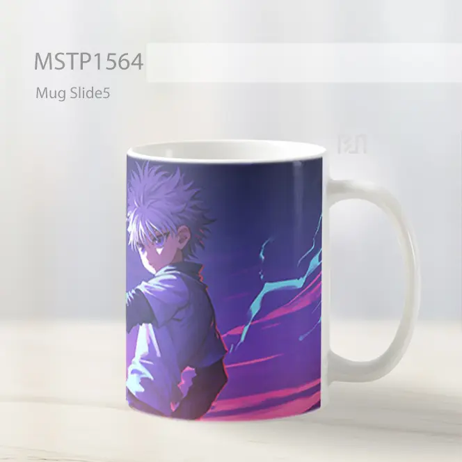 Killua Zoldyck Memukau Mug MSTP1564 - All-side / Desain