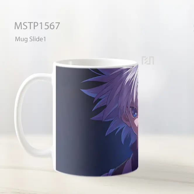 Killua Zoldyck Tatapan Biru Bayangan Mug MSTP1567 - All-side / Desain