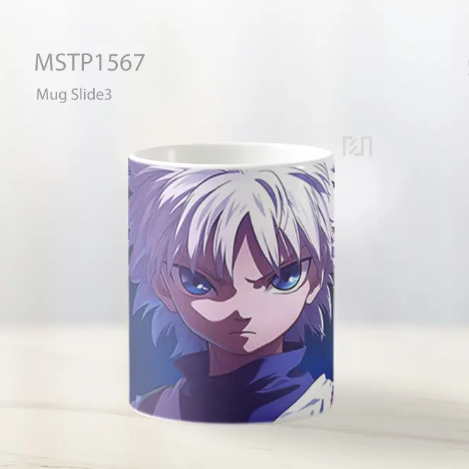 Killua Zoldyck Tatapan Biru Bayangan Mug MSTP1567 - All-side / Desain