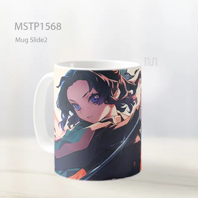 Kimetsu No Yaiba Kochou Shinobu Mug MSTP1568 - All-side / Desain