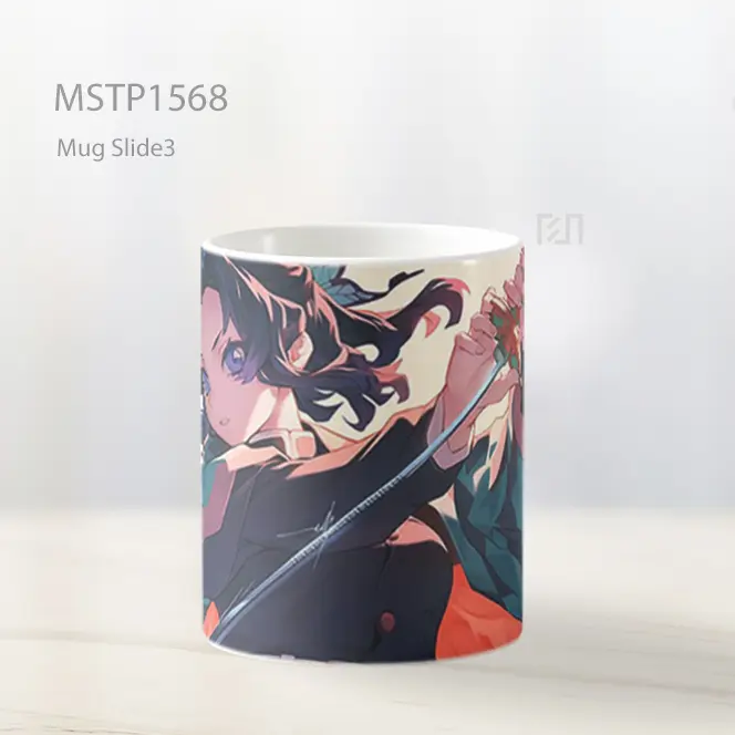 Kimetsu No Yaiba Kochou Shinobu Mug MSTP1568 - All-side / Desain