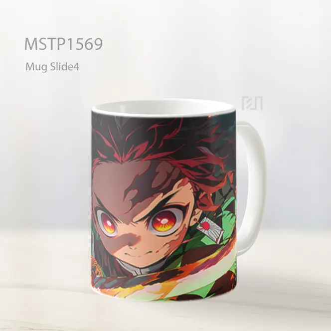 Kimetsu No Yaiba Tanjiro Dengan Katana Mug MSTP1569
