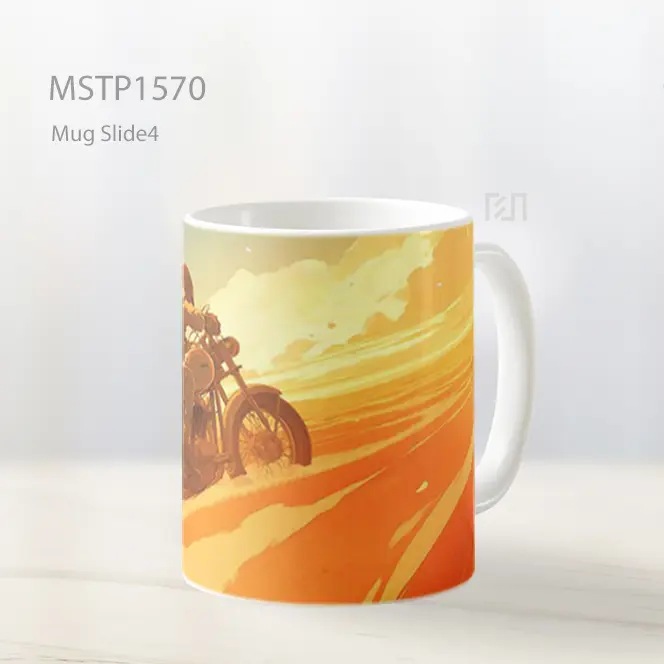 Kino Journey Motorcycle Desert Mug MSTP1570