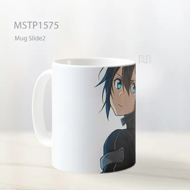 Kirito Sword Art Online Mug MSTP1575 - Tampak Kiri